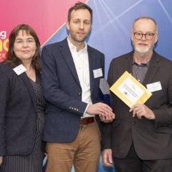 The digit working time team at the awards ceremony picture credit: Anthony Sajdler Photography