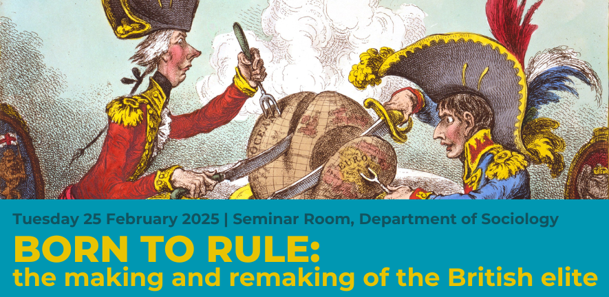The Plumb Pudding in Danger by James Gillray (1805)