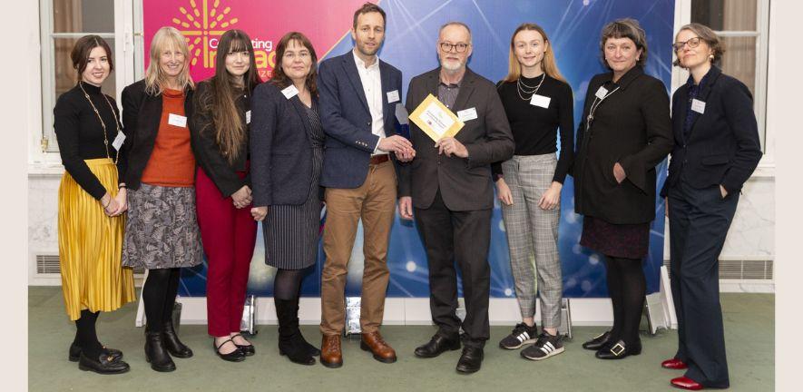 The digit working time team at the awards ceremony picture credit: Anthony Sajdler Photography