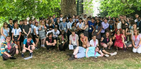 Students on the 2019 Sutton Trust Summer School Students on the 2019 Sutton Trust Summer School