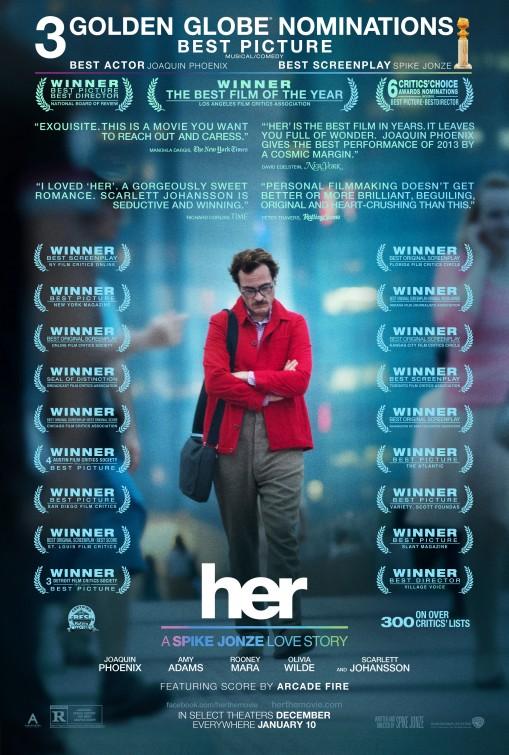 Her: next film screening on 22 February
